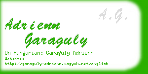 adrienn garaguly business card